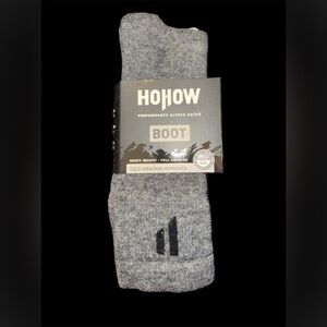 HoHow Gray Performance Alpaca Socks
